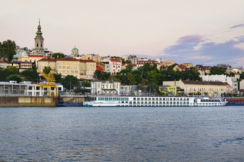 L'Instaglam de Danica de Serbie à Belgrade.